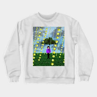 Apple Rain Crewneck Sweatshirt